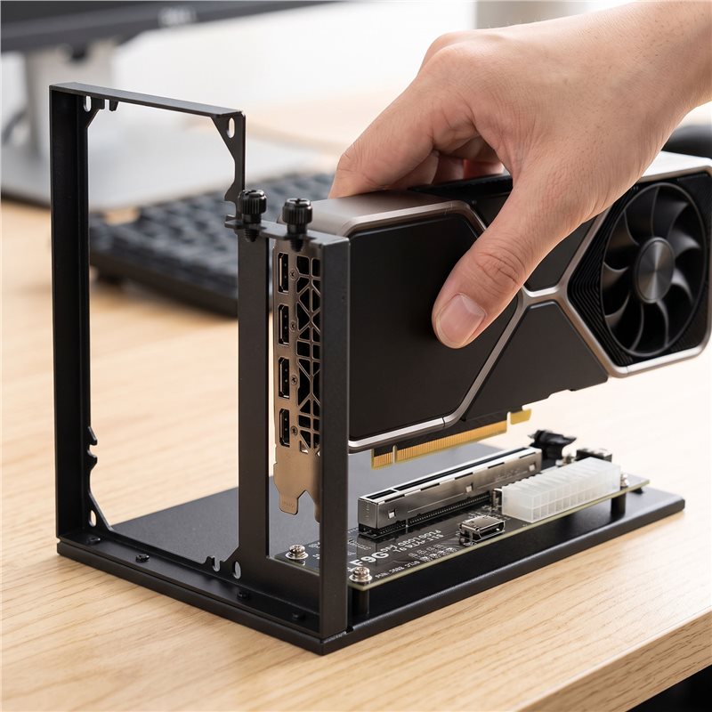 Active F9G-BK7 EGPU OCuLink GP - đánh giá và giá Oculink Egpu Dock Graphics Card